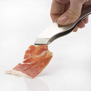 Ham Serrano Kit: Ham Stand Jamonprive with Non-slip Pads + Ham Carving Knife + Ham Cover Black + Ham Tongs