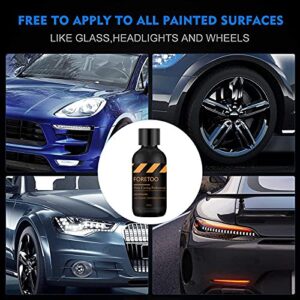 FORETOO 10H Ceramic Graphene Coating ,Upgraded Graphene UV Technology 10+ Years of Long Lasting ProtectionHigh Gloss Anti-Scartch Easy to Use,Stronger than Car Wax ,Use for all Car,Boat,Truck,RV Motorcycle 60ML