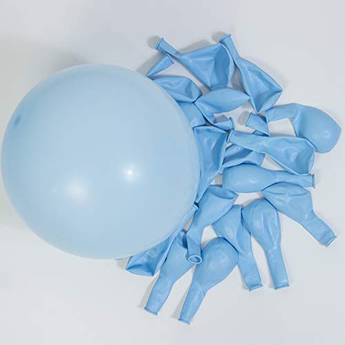 Pastel Pink and Blue Balloon Arch Garland Kit-Macaron Pink Balloon Blue Balloon 18/12in 141Pcs for Birthday,Gender Reveal,Baby Shower,Wedding,Engagement,Christmas and New Year Party Decoration