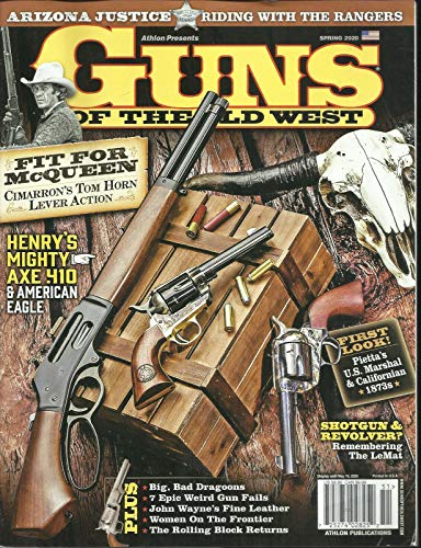 GUNS OF THE OLD WEST MAGAZINE, FIT FOR McQUEEN SPRING, 2020