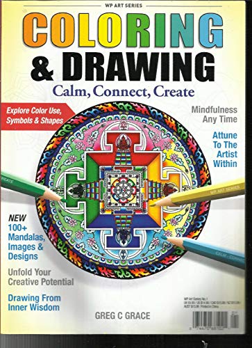 WP ART SERIES COLORING & DRAWING CALM CONNECT CREATE ISSUE, NO. 1