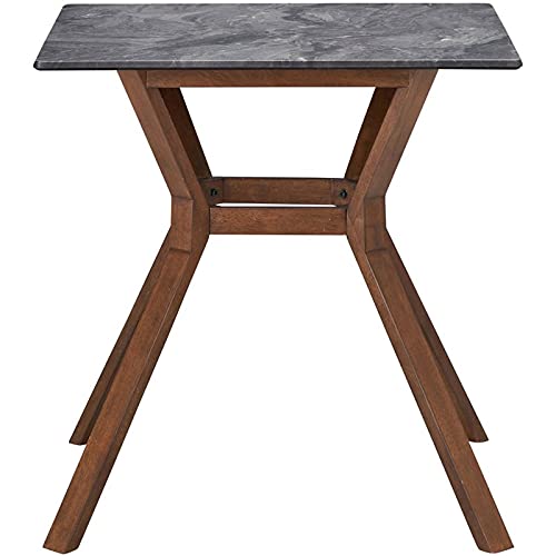 Coaster Furniture Parkersburg Square Paladina and Natural Walnut Counter Height Table 192758