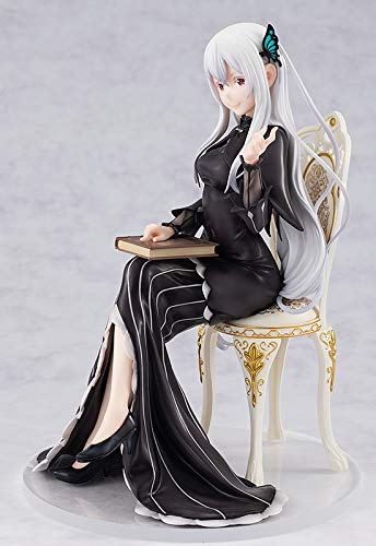 Kadokawa Re:Zero - Starting Life in Another World: Echidna (Tea Party Version) 1:7 Scale PVC Figure, Multicolor