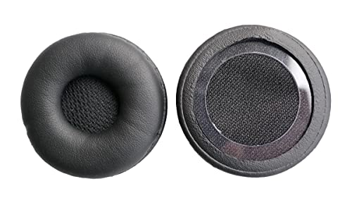 2 Piece Maintenance Substitute Ear Pads for Jabra Biz 2400 2425 II MS Duo Corded Headset,2475 II Headphone Repair Parts (Biz 2400)