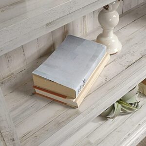 Sauder Miscellaneous Bookcase, L: 35.28" x W: 13.23" x H: 43.78", White Plank finish