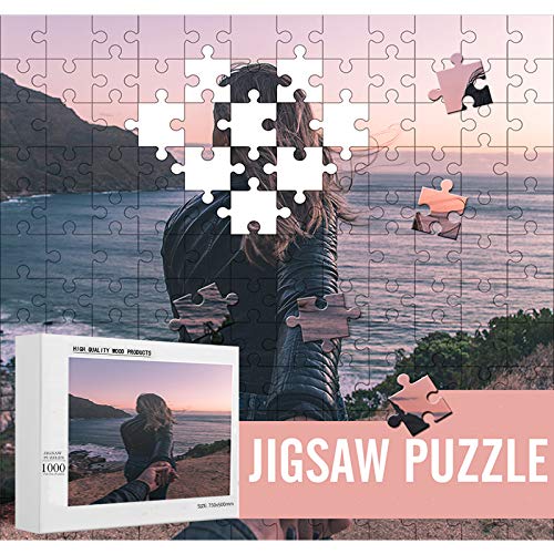 Custom Puzzles from Photos Custom Puzzle 200 Pieces,ATOOZ Personalized Puzzle Custom Jigsaw Puzzle for Adults Custom Your Own Puzzle from Photos Family,Holidays,Wedding Gift