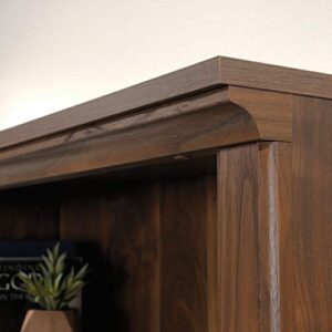 Sauder 5 Shelf Bookcase, Grand Walnut Finish