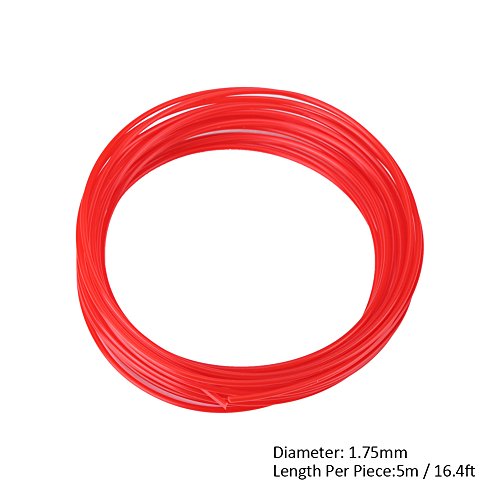 10 Colors 1.75mm 3D Printer Filament, Safety 3D Printer PCL Filament, High-Precision Diameter Filament, Each Color 16.4 Feet