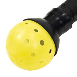pickleupper the original pickleball ball retriever - attaches to pickleball paddles - the easy way to pick up pickleball balls without bending over - fits standard paddles