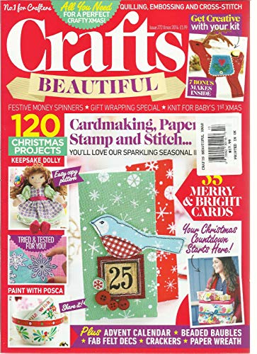 CRAFTS BEAUTIFUL, XMAS, 2014 ISSUE, 272 (ALL YOU NEED FOR PERFECT CRAFTY XMAS!