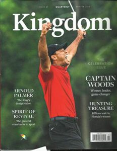 kingdom, golf magazine,the celebration issue, hunting treasure winter, 2019 no47