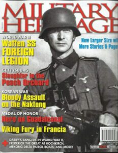 military heritage magazine, spring, 2020 vol, 21 no. 05 display may, 18th 2020