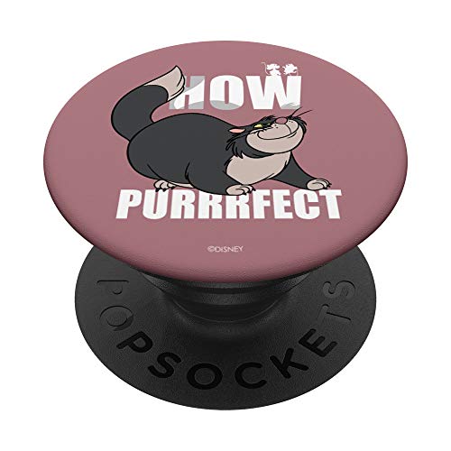 Disney Cinderella Lucifer How Purrrfect PopSockets Grip and Stand for Phones and Tablets