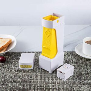 Quality Home Butter Cutter One Click Stick with Stainless Steel Blade, Cheese Splitter, Butter Slicer, to Store Butter for Making Bread, Cakes, Cookies