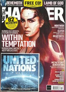 metal hammer magazine, within temptation october 2018, no, 314 vol. 2