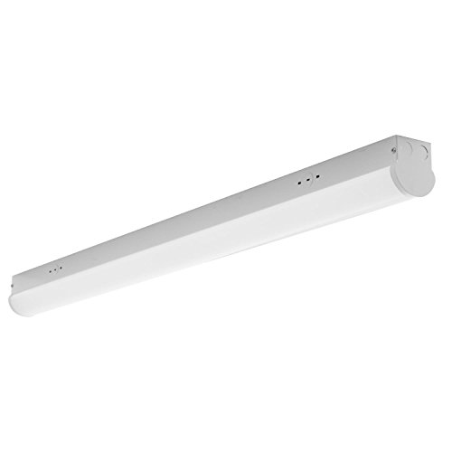 Sunlite 85484-SU 96-Inch Linear LED Strip Fixture, 75 Watts (1,000W Equivalent), 120-277 Volts, Dimmable, 9825 Lumens, UL Listed, DLC Listed, Commercial or Residential Use, 50K - Super White