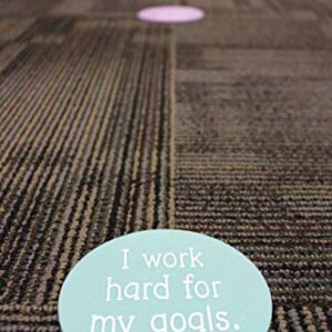 Teacher Created Resources Spot On Carpet Markers: Positive Mindset - 4" (TCR77501)