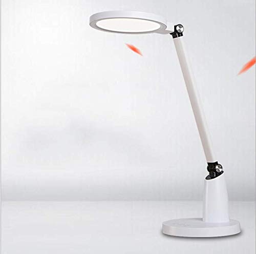 QGWZ LED Desk Lamp, Eye Protection LED, AA Grade Student Reading Room Touch Desk Book, Dimmable Office Lamp with Touch Sensor Control, Room Eye Protection Lighting, Size 40.5 cm X 24.5 cm X 19.0 cm