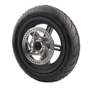 SolUptanisu Electric Scooter Tyre,Explosionproof Rear Tyre with Disc Brake for M365 Electric Scooter Replacement Access