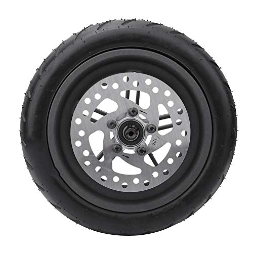 SolUptanisu Electric Scooter Tyre,Explosionproof Rear Tyre with Disc Brake for M365 Electric Scooter Replacement Access