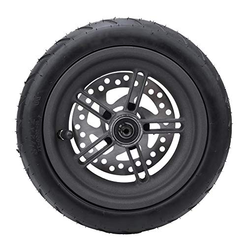 SolUptanisu Electric Scooter Tyre,Explosionproof Rear Tyre with Disc Brake for M365 Electric Scooter Replacement Access