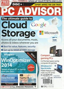 pc advisor the ultimate guide to cloud storage. june, 2014 (compact gaming pcs^
