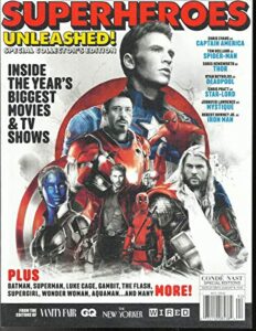 super heroes unleashed magazine, special collector's edition, 2016
