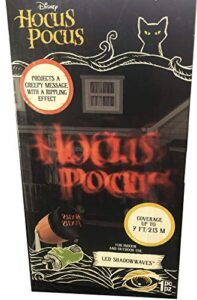 gemmy halloween from the movie hocus pocus indoor/outdoor hoilday projection spotlight lightshow holiday decoration