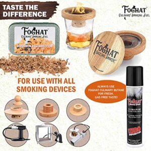 Bourbon Resurrection Fruit, Berries, Flower & Ash Wood Smoking Chips for Portable Smoker, Smoking Gun, Cloche or Foghat Smoker | Foghat Culinary Smoking Fuel | Infuse Whiskey, Meats Cheese, Salt!