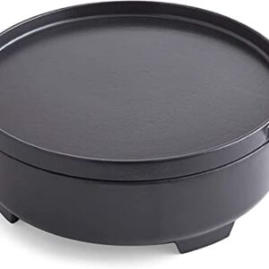 Weber Duo Dutch Oven, 7.25 quarts, Black