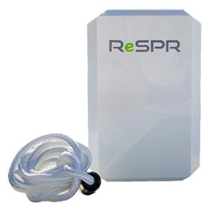 respr self wearable personal ionizer air purifier for indoor and outdoor use- rechargeable, proprietary ionizing technology - includes necklace lanyard