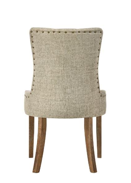 Acme Furniture Yotam Side Chair, Beige