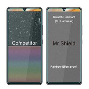 Mr.Shield [3-Pack] Designed For Samsung Galaxy A42 5G [Tempered Glass] [Japan Glass with 9H Hardness] Screen Protector with Lifetime Replacement