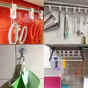 Kitchen Bathroom Office Dish Cloths Towels Rubber Gloves Face Mask Drying Clothespin Clips Hooks Pack of 3