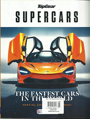 BBC TOP GEAR MAGAZINE, THE FASTEST CARS IN THE WORLD ISSUE, 2017 ISSUE # 18