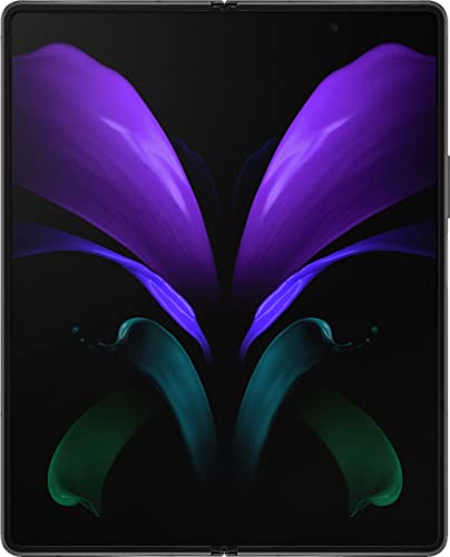 Samsung Electronics Galaxy Z Fold 2 5G | Factory Unlocked Android Cell Phone | 256GB Storage | US Version Smartphone Tablet | 2-in-1 Refined Design, Flex Mode | Mystic Black (SM-F916UZKAXAA) (Renewed)