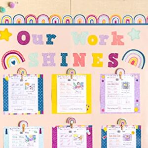 Teacher Created Resources Oh Happy Day Bold Block 4" Letters Combo Pack (TCR9037)