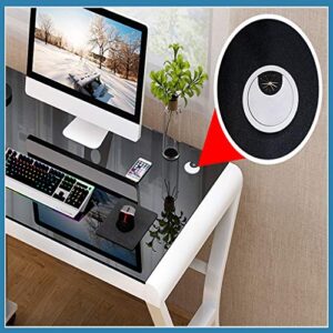 Home Office Desks Desktop computer desk, home, bedroom, study desk, gaming gaming table, tempered glass computer desk, economical, writing desk table, simple study desk, computer desk, simple writing