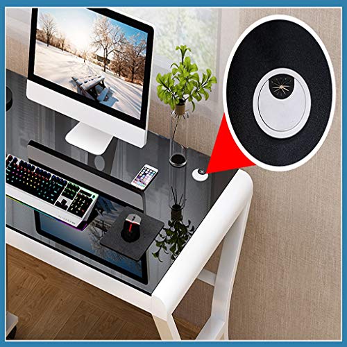 Home Office Desks Desktop computer desk, home, bedroom, study desk, gaming gaming table, tempered glass computer desk, economical, writing desk table, simple study desk, computer desk, simple writing