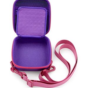 CASEMATIX Toy Camera Travel Case Compatible with VTech KidiZoom Creator Cam Video Camera and Accessories for Cams, Includes Purple Case Only