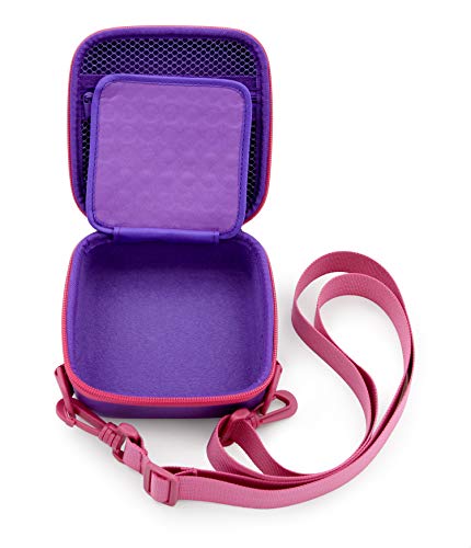 CASEMATIX Toy Camera Travel Case Compatible with VTech KidiZoom Creator Cam Video Camera and Accessories for Cams, Includes Purple Case Only