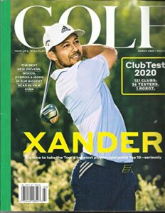 golf magazine, your life, well player * club test 2020 march, 2020 vol.62 no2