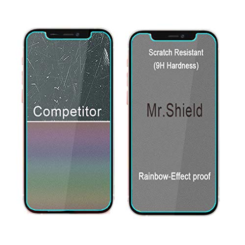 Mr.Shield Screen Protector Compatible with iPhone 12 / iPhone 12 Pro [3 PACK] 6.1inch Tempered Glass Screen Protector