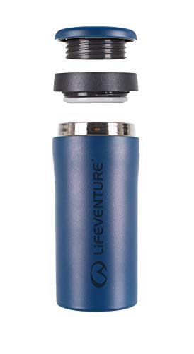 Lifeventure Thermal Mug, Matt Cobalt, 300ml