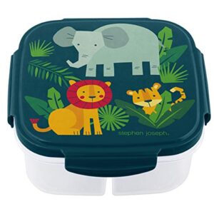 stephen joseph, snack box with ice pack, zoo