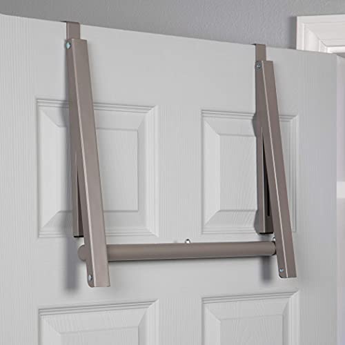 HOLDN’ STORAGE Over The Door Hanger - Over The Door Rack for Hanging Towels, Coats & Clothes - Over The Door Hanger Hooks for Bedroom, Washroom and Office.