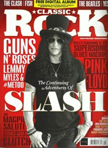 classic rock magazine, guns n' roses slash september, 2018 no.253