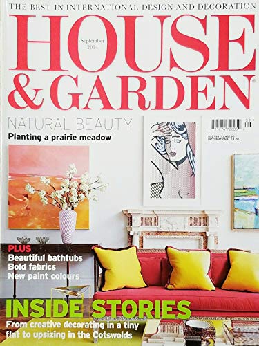 HOUSE & GARDEN SEPTEMBER, 2014 (THE BEST IN INTERNATIONAL DESIGN.)^