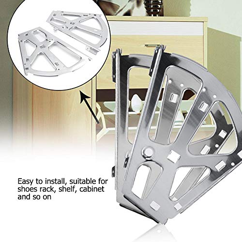 BTER Shoe Rack with Doors, Enclosed Shoe Rack, Sturdy Shoe Rack for Doors Durable Shoe Storage Solid Cabinet Hinge Screws Anti-Rust Hanging Shoe Organizer(Double Layer)