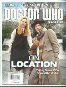 bbc doctor who magazine, on location special edition